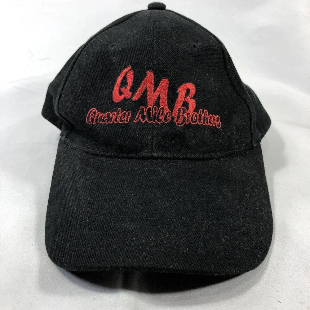 Quarter Mile Brothers Hat Cap Adjustable Strap Back One Size Fits Most OSFM